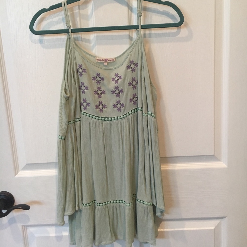 off the shoulder dress